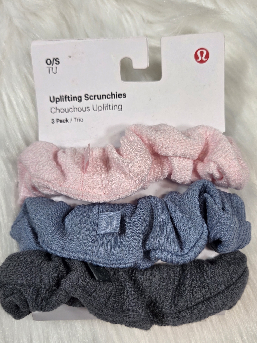 🆕️ Lululemon Uplifting Scrunchies 3 Pack